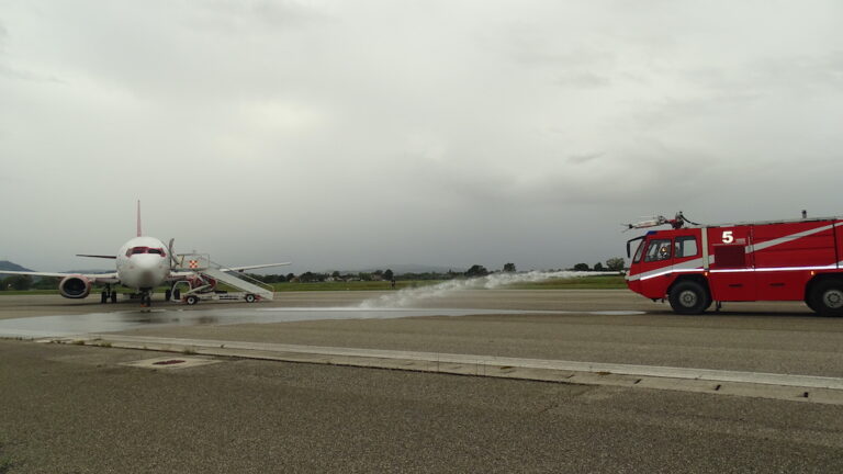 Forlì, all’Aeroporto Ridolfi simulazione di un incidente aereo