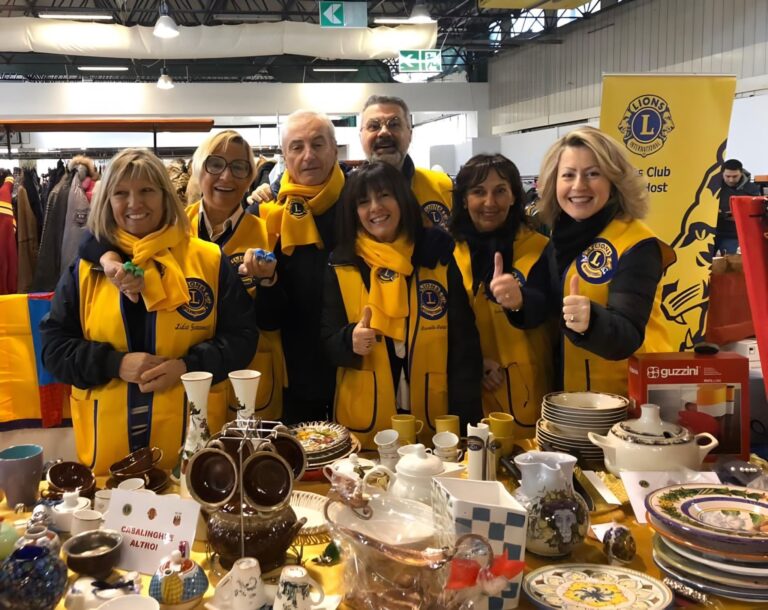 A Commercianti per un giorno anche uno stand del Lions Club Forlì Host