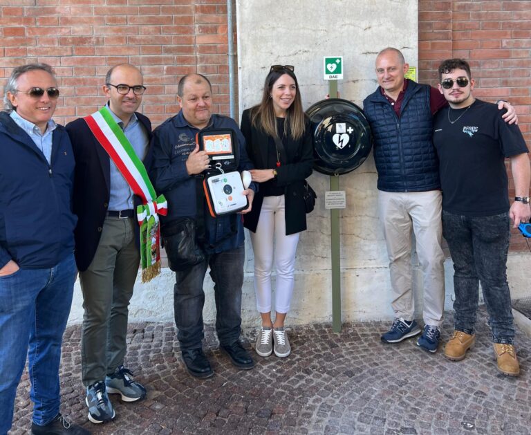 Foro Boario: donato un defibrillatore