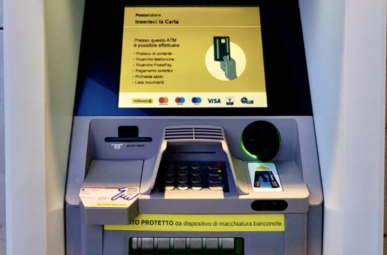 Poste Italiane: nuovo ATM Postamat presso l’ufficio postale di Farini dell’Olmo