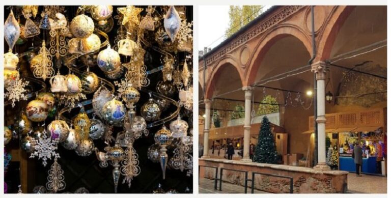 Presepi e addobbi natalizi, a Bologna inaugurata la Fiera di Santa Lucia