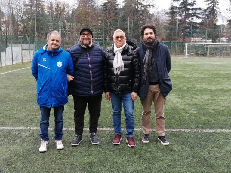 Sport, visita del presidente della FIGC Emilia Romagna al Modigliana calcio