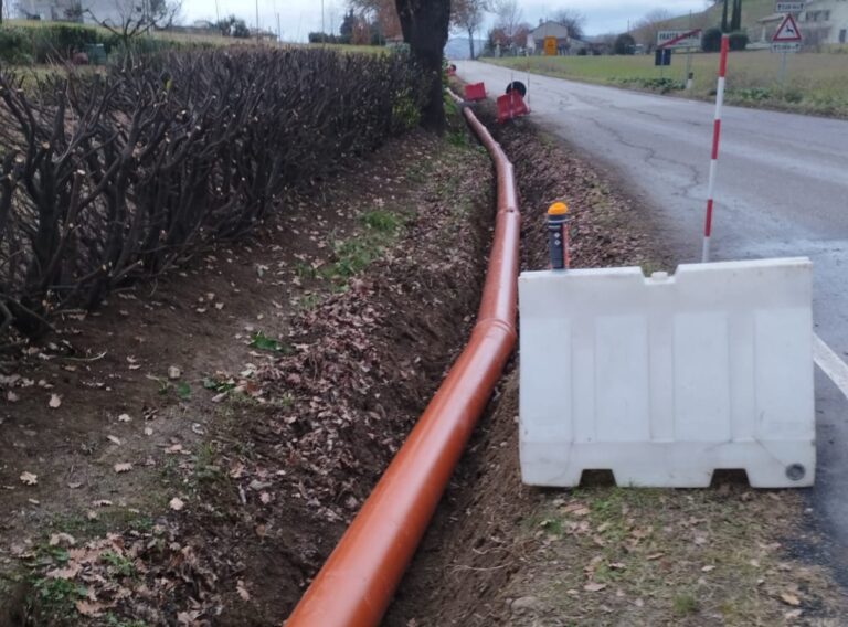 Fratta Terme, iniziati i lavori del marciapiede in via Meldola