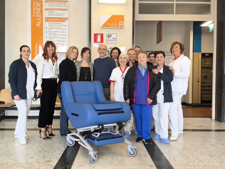 L’Associazione Alive dona una Culla Care Indoor alla Geriatria dell’Ospedale di Forlì