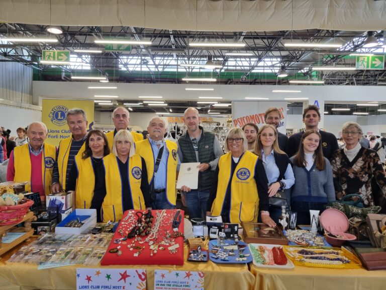 Continua la raccolta fondi del Lions Club Forlì Host e del Leo Club a favore dello IOR