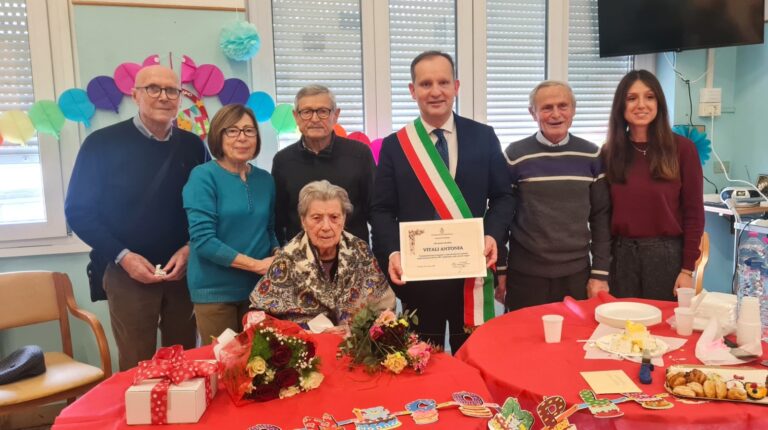 Meldola: festeggiate 100 candeline per la concittadina Vitali Antonia