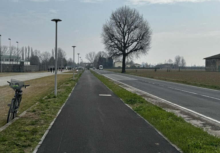 Inaugurata la pista ciclopedonale che collega Castello d’Argile a Mascarino Venezzano