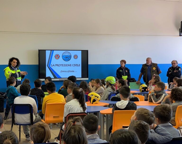 A Cervia riparte il progetto ‘La protezione civile va a scuola’