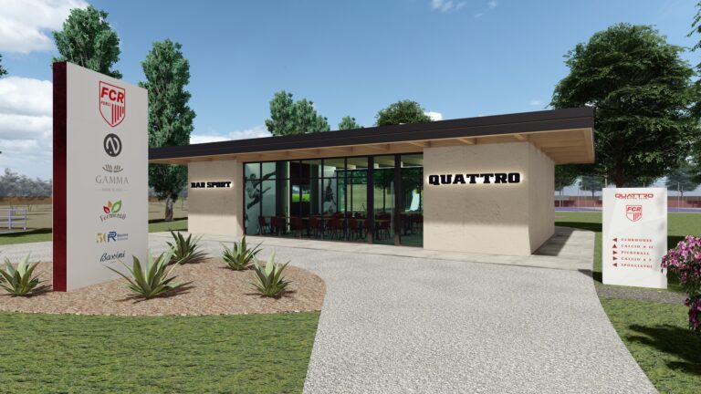 Forlì, presentato progetto di riqualificazione dell’impianto sportivo comunale “Devis Zanfini”, al Quattro