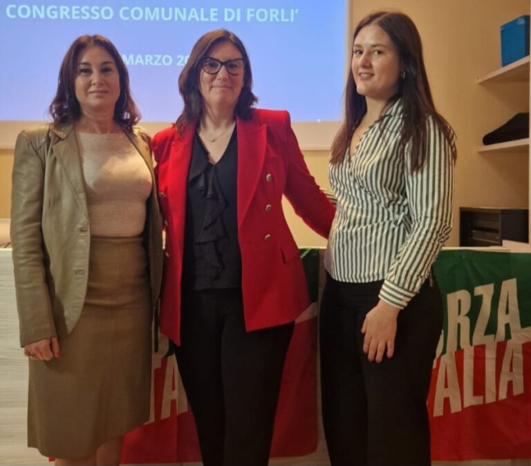 Forza Italia, i nuovi incarichi di Barbara Semeraro e Giulia Versari, i complimenti del gruppo comunale