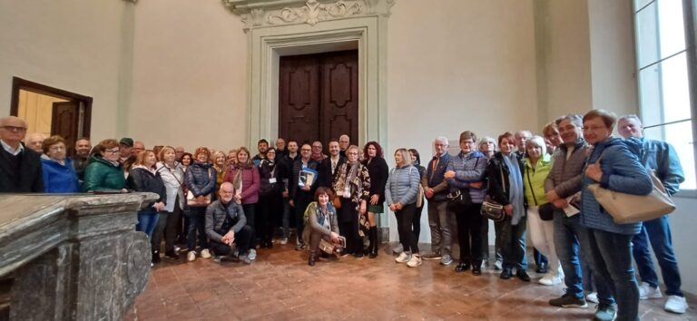 Forlì, delegazione del Comune di Lentate sul Seveso in visita nel segno del soprano Maria Farneti