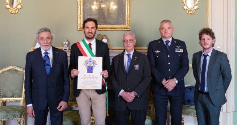 Al Comune di Cesena il Diploma d’Onore del Blasone Araldico del Nastro Azzurro