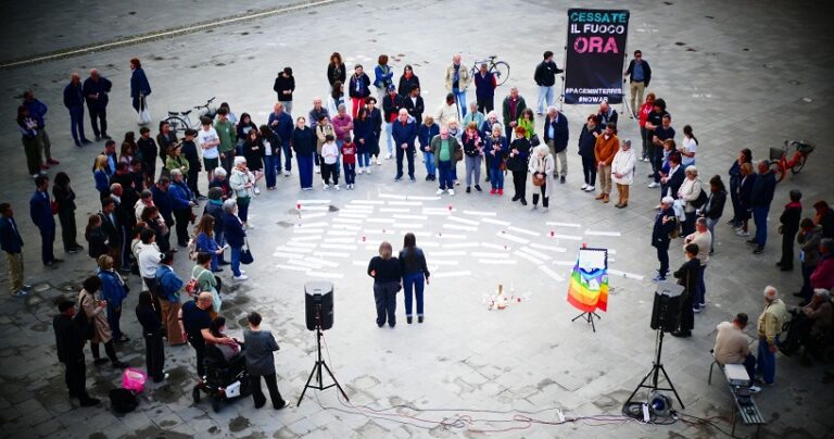 Consulta Giovani di Forlimpopoli, manifestazione in piazza Garibaldi contro le guerre