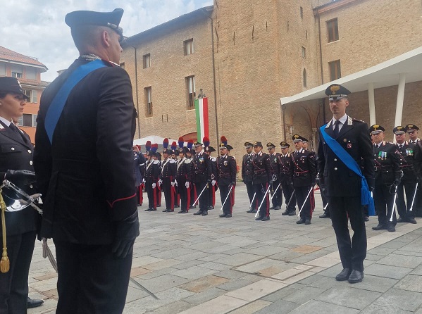 Rosaria Tassinari (FI) alla Festa dell’Arma dei Carabinieri a Cesena