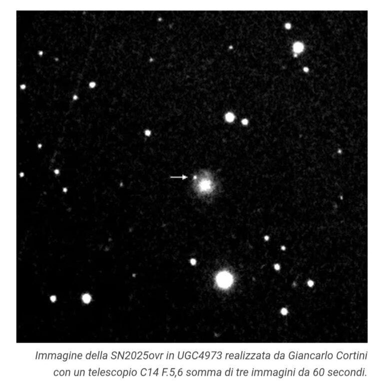 Predappio, nuova scoperta astronomica di Giancarlo Cortini, responsabile dell’Osservatorio di Monte Maggiore