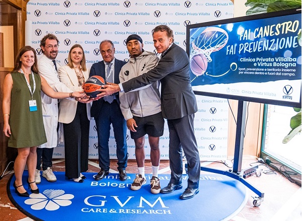 Bologna, Clinica Privata Villalba si conferma ancora sponsor ufficiale della Virtus