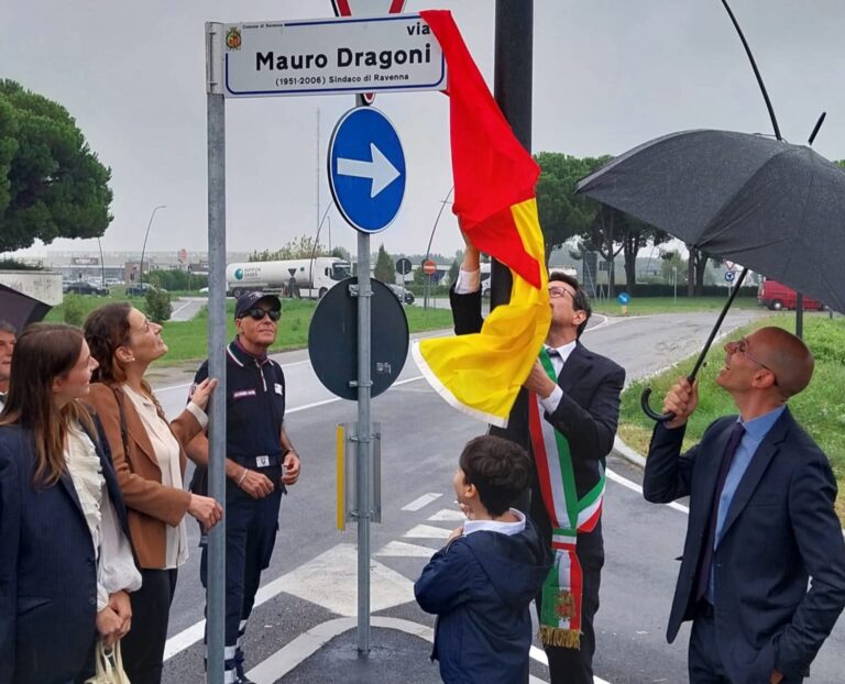 Ravenna, intitolata una strada all’ex sindaco Mauro Dragoni