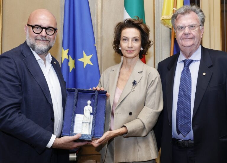 Modena, la direttrice generale Unesco ricevuta in Municipio