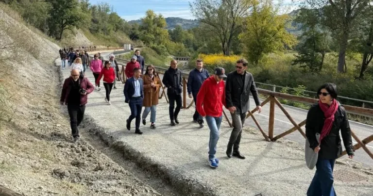 Inaugurata la nuova ciclopedonale che collega Borgo delle Rose a Borello nel cesenate