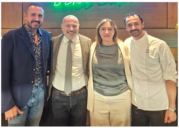 DA SX FRANCESCO SAVIANO - VITTORIO MANES - MILENA GARAVINI - MANUEL MAZZOTTI