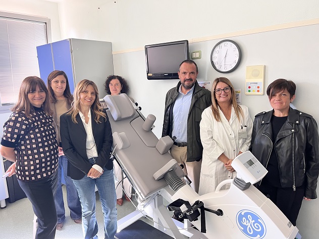 Donato un letto ergometro alla Cardiologia dell’ospedale di Lugo