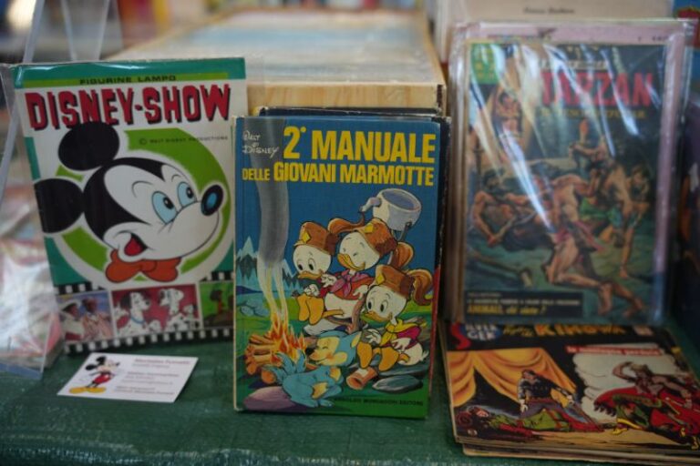 In Fiera a Bologna la mostra-mercato del fumetto antiquario e da collezione