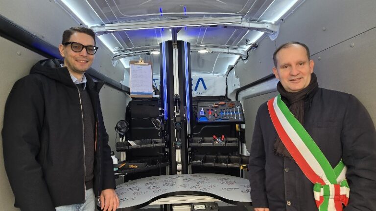 Aziende, Meldola: il sindaco incontra Constantin Florea, fondatore della startup innovativa FLEAi Srl