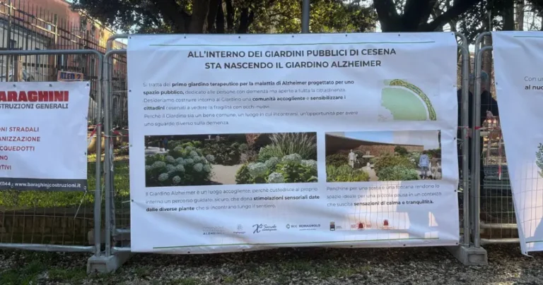 A Cesena il primo Giardino Alzheimer d’Italia