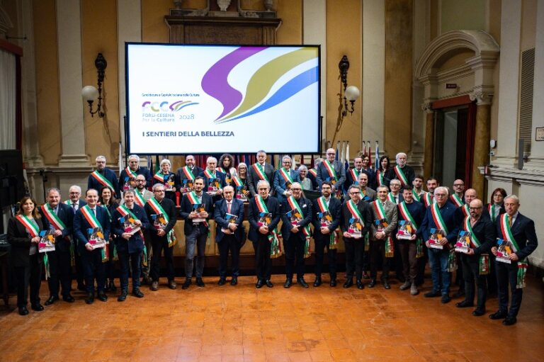 50 sindaci da tutta la Romagna a sostegno di Forlì candidata a capitale italiana della cultura 2028