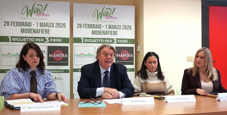 Presentato Wow! Modena: evento dedicato agli amanti del verde, degli animali e del benessere