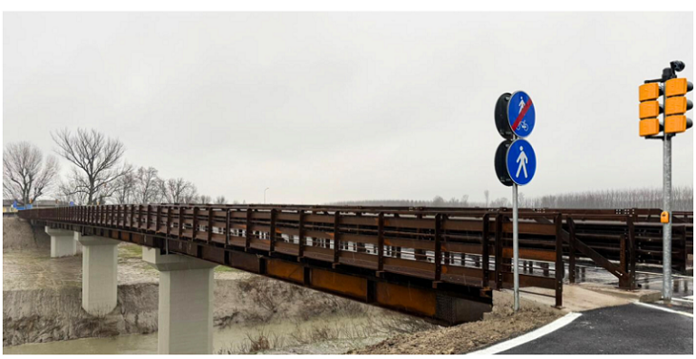 Carpi, riaperto al traffico il Ponte di San Martino Secchia, dopo miglioramento strutturale e sismico