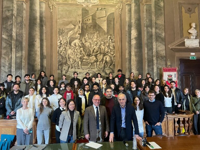 Forlì, studenti del Politecnico di Torino ricevuti in Municipio