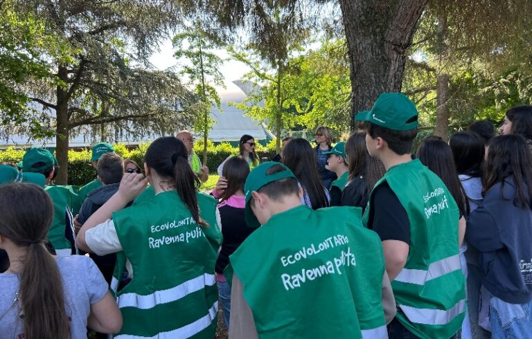 Ravenna, attività di formazione ambientale svolta stamattina al Parco Fagiolo 