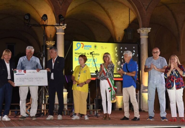 Forlì. Consegnata la donazione di 13 mila euro ricavata dalla “Partita del dono”