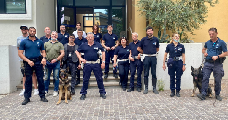 La Polizia locale di Cesena potenzia la formazione dell’unità cinofila