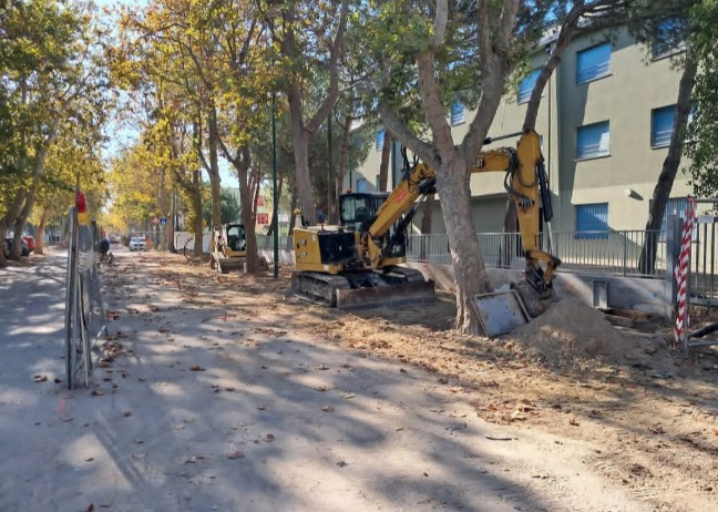 Cesenatico, al via la riqualifcazione di via Colombo